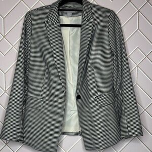 NWOT H&M Houndstooth Blazer Medium